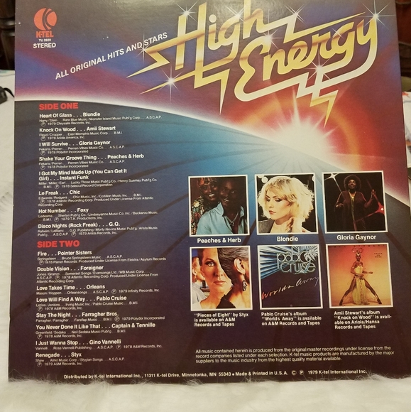 HIGH ENERGY Vinyl LP - Picture 4 of 8